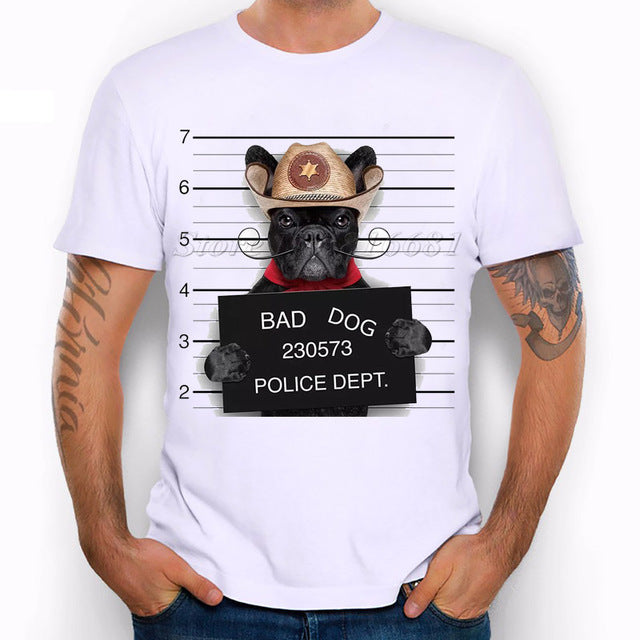 French Bulldog Printed Tees-men-wanahavit-pa892-S-wanahavit