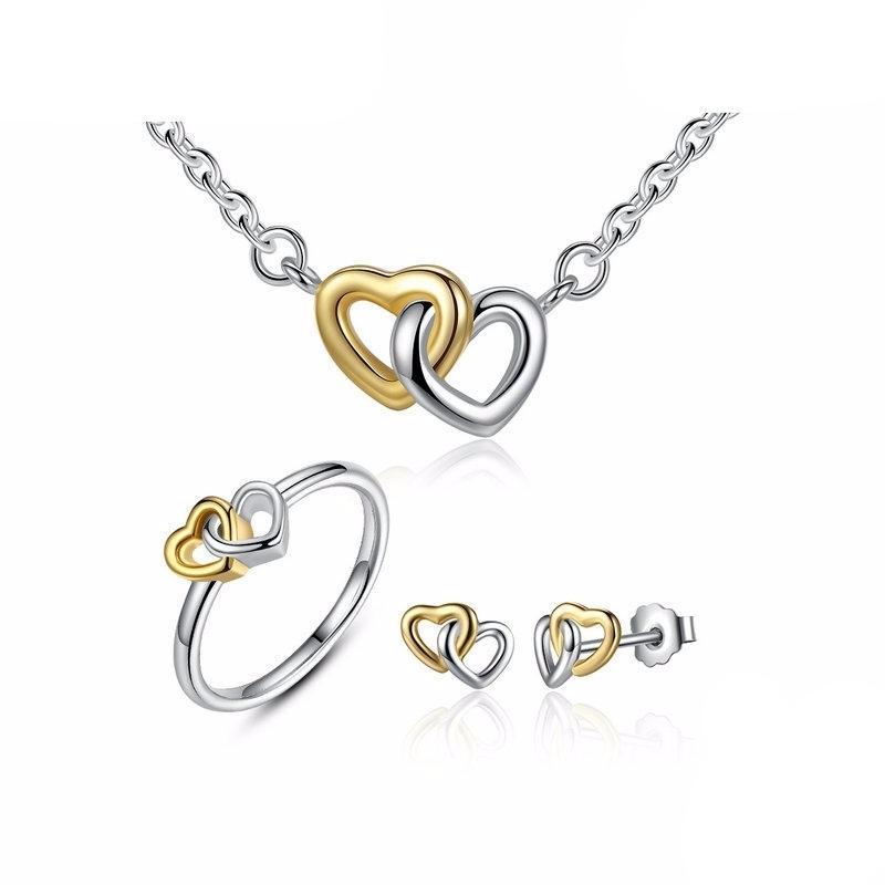 925 Sterling Silver Heart to Heart Jewelry Set-women-wanahavit-6-wanahavit