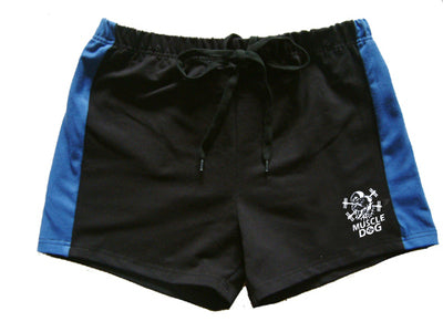 Two Color Contrast Bodybuilder Workout Shorts-men fitness-wanahavit-Blue 4-XL-wanahavit