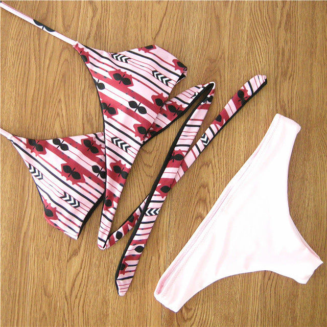 Sexy Floral Bandage Bikini-women fitness-wanahavit-6-S-wanahavit