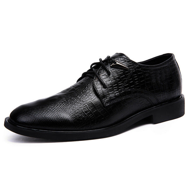 Genuine Cowhide Leather Oxford Business Formal Shoes-men-wanahavit-black-5.5-wanahavit