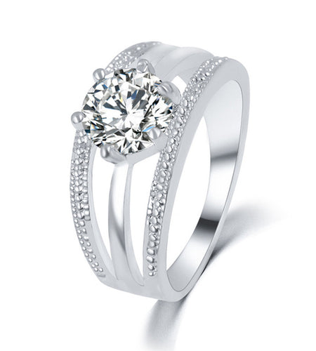 Rose Gold Color Crystal Ring-women-wanahavit-Silver-6-wanahavit