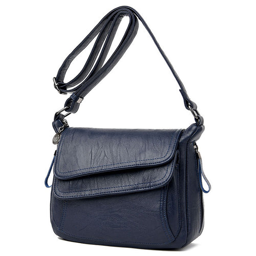 Load image into Gallery viewer, Elegant Leather Summer Style Handbag-women-wanahavit-Blue-wanahavit
