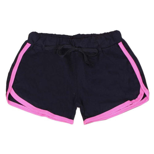 Load image into Gallery viewer, Yo-Ga Drawstring Casual Loose Cotton Shorts-women fitness-wanahavit-black pink-S-wanahavit
