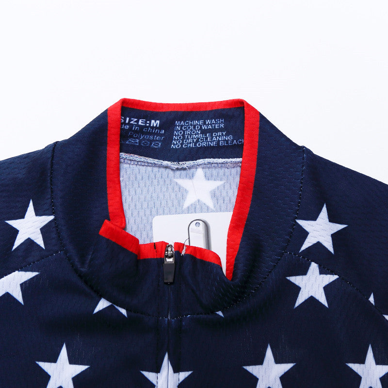 America Flag Summer Cycling Jersey Shirt-men fitness-wanahavit-Option 1-S-wanahavit