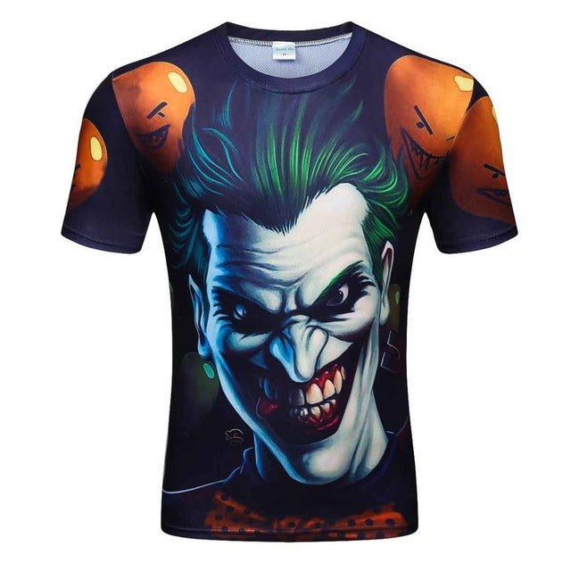 Colorful 3D Printed High Quality Tees #joker4-men-wanahavit-XXL-wanahavit