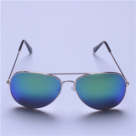 Load image into Gallery viewer, Retro Aviator Designer Sunglasses-unisex-wanahavit-no Polarized light-wanahavit
