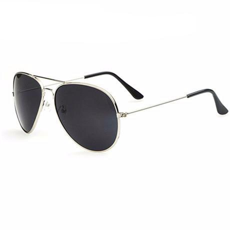 Retro Aviator Designer Sunglasses-unisex-wanahavit-SILVER1BLACK-wanahavit