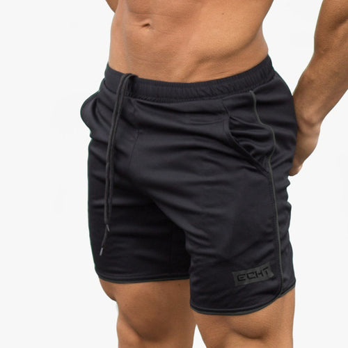 Load image into Gallery viewer, Casual Bodybuilder Calf Length Workout Shorts-men fitness-wanahavit-Black-M-wanahavit
