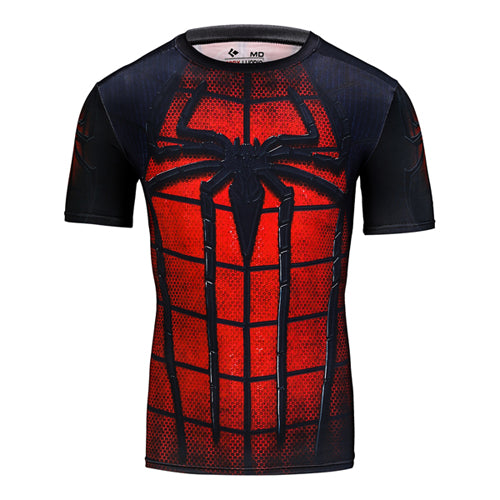 Load image into Gallery viewer, Marvel &amp; DC Superheroes Compression Shirt-men fashion &amp; fitness-wanahavit-Spiderman-M-wanahavit

