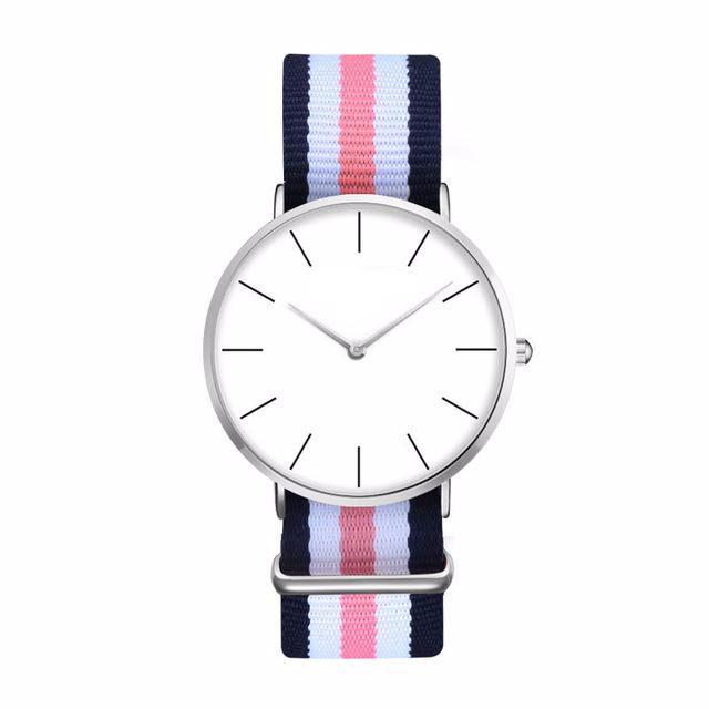Casual Sport Clock Classical Nylon Wristwatch-unisex-wanahavit-CH 0217-wanahavit
