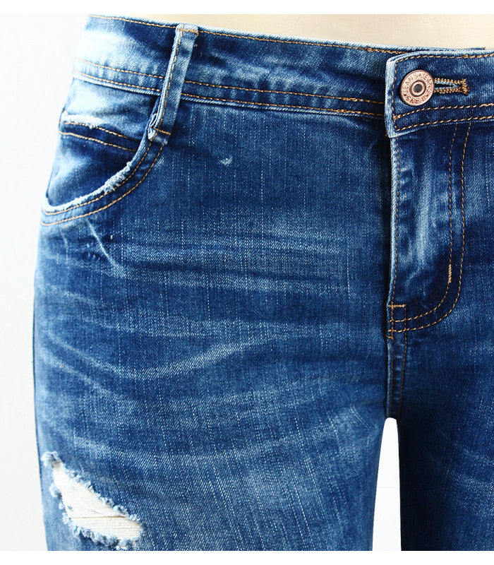 Low Waist Ripped Out Jeans-women-wanahavit-as picture-L-wanahavit