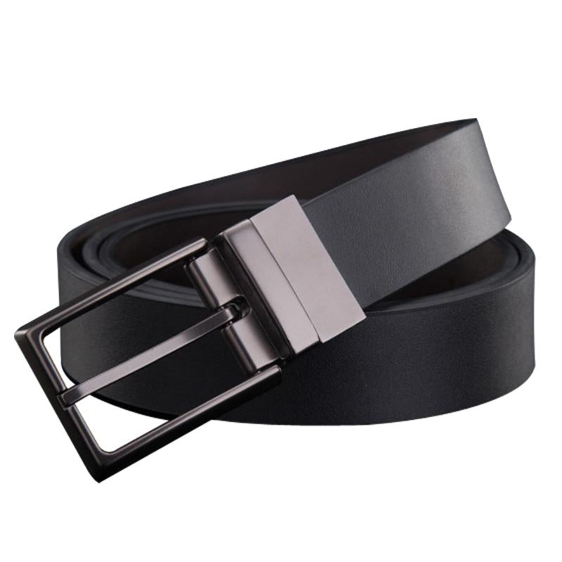 Leisure Business Fashion Luxury Genuine Leather Belt-men-wanahavit-JA Black-105CM-wanahavit