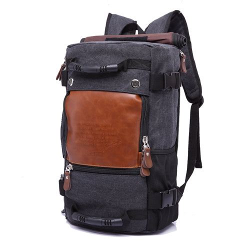 Stylish Large Capacity Versatile Backpack-men-wanahavit-Black-wanahavit
