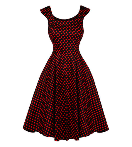 Floral VIntage Dress with Belt-women-wanahavit-Khaki-S-wanahavit