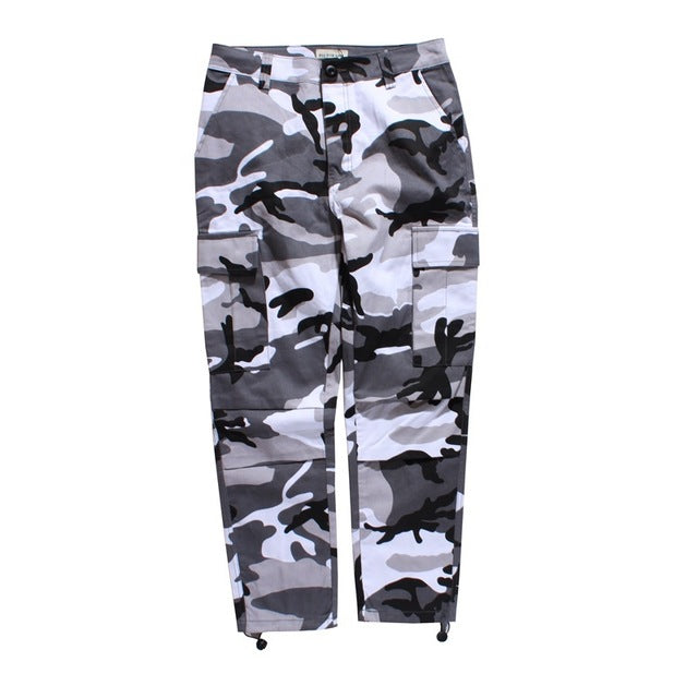 Camouflage Cargo Tactical Baggy Sweatpant-men fashion & fitness-wanahavit-gray-S-wanahavit