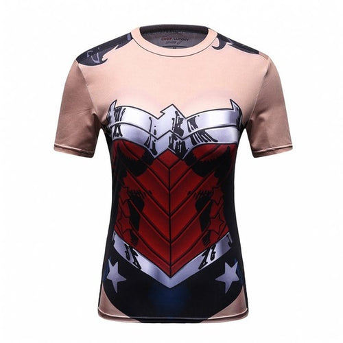 Load image into Gallery viewer, 3D Printed Cosplay Muscle Compression Long Sleeve Shirt-women fitness-wanahavit-2-M-wanahavit
