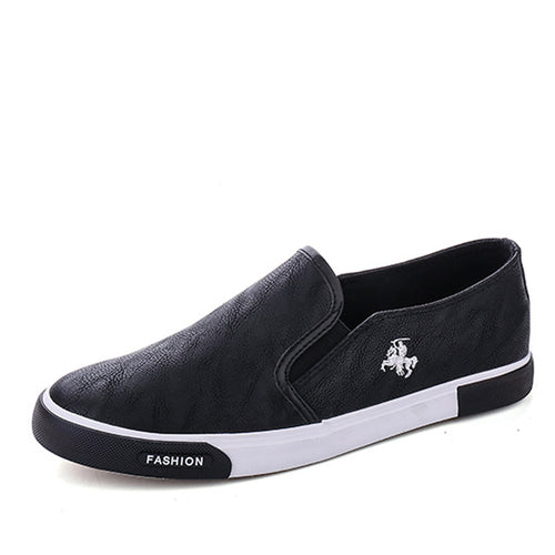 Load image into Gallery viewer, Breathable High Quality Casual PU Leather Shoes-unisex-wanahavit-Black-6.5-wanahavit
