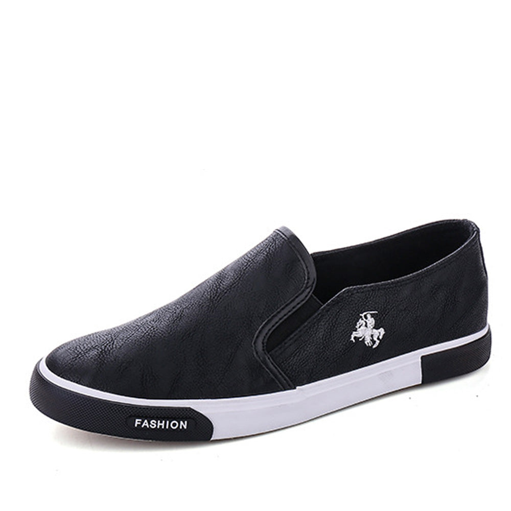 Breathable High Quality Casual PU Leather Shoes-unisex-wanahavit-Black-6.5-wanahavit