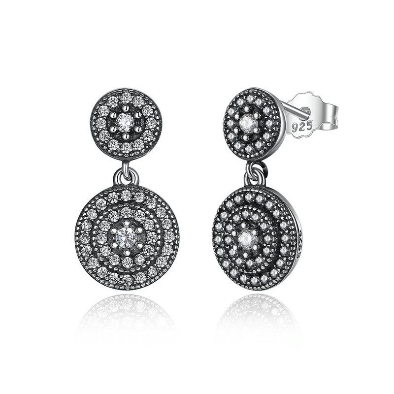 925 Sterling Silver Radiant Elegant Drop Earring-women-wanahavit-wanahavit