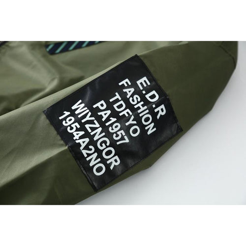 Load image into Gallery viewer, Pilot with Patches Bomber Pilot Jacket-men-wanahavit-Army Green-XXL-wanahavit
