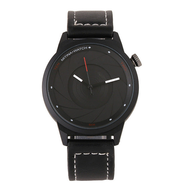 Luxury Business Leathered Watch-unisex-wanahavit-Black-wanahavit