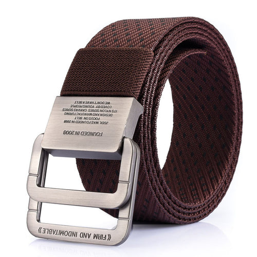 Load image into Gallery viewer, High Quality Canvas Tactical Military Looped Strap Belts-men-wanahavit-CM C Coffee-100cm-wanahavit
