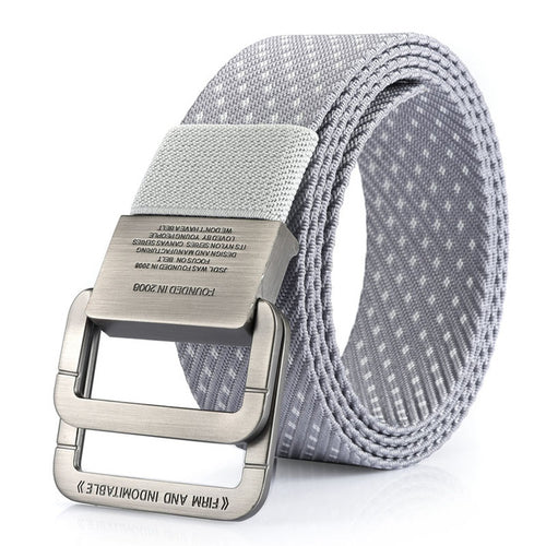 Load image into Gallery viewer, High Quality Canvas Tactical Military Looped Strap Belts-men-wanahavit-CM C Silvery-100cm-wanahavit
