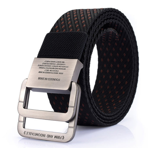 Load image into Gallery viewer, Canvas Tactical High Quality Military Looped Strap Belts-men-wanahavit-CM CC Black-100cm-wanahavit
