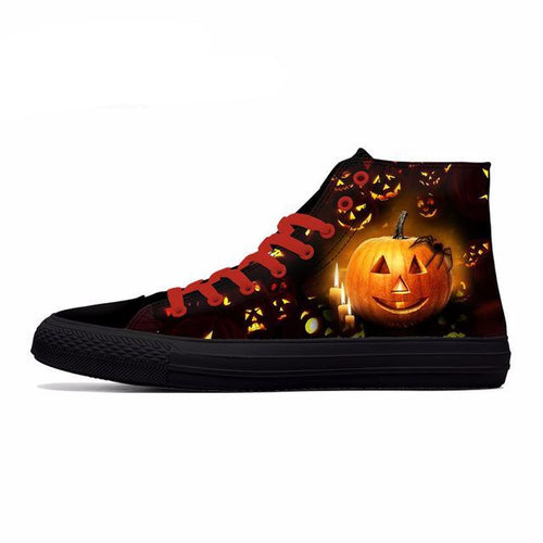 Load image into Gallery viewer, Series 4 Nice Halloween Themed High Top Shoes / 6 Variants-unisex-wanahavit-Style3-5-wanahavit
