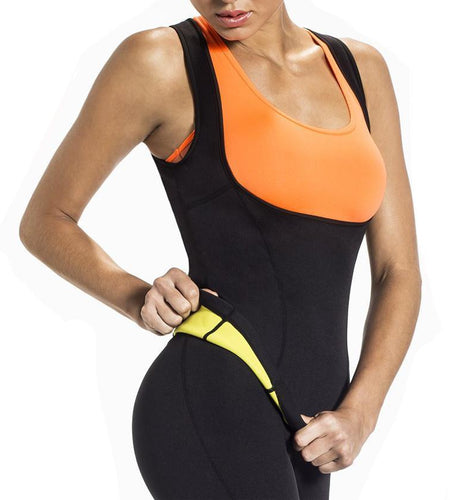 Plus Size Neoprene Sweat Sauna Hot Body Shaper-women fitness-wanahavit-Blue-6XL-wanahavit