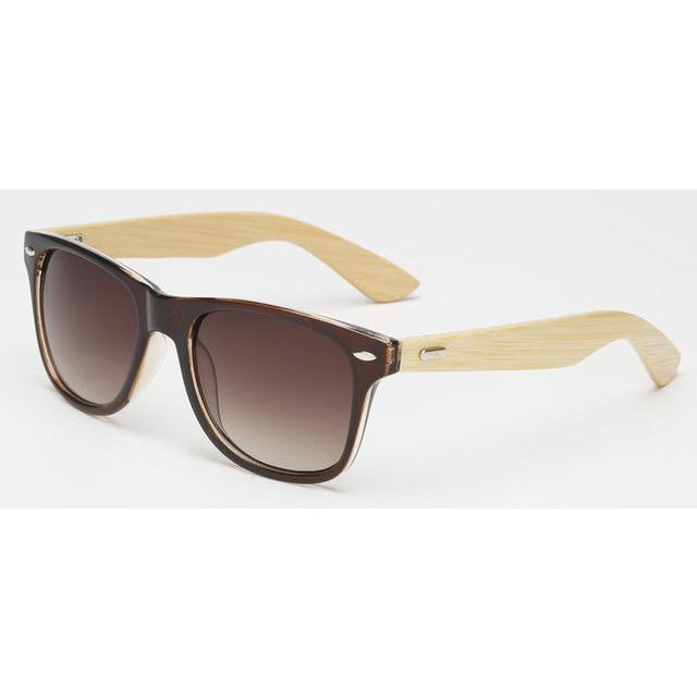 100% Bamboo Sunglasses-unisex-wanahavit-brown-wanahavit