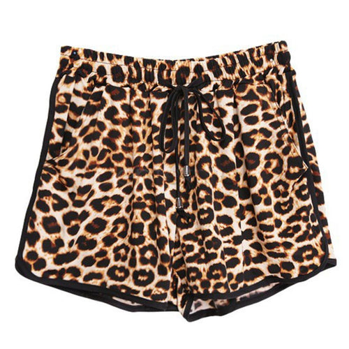 Load image into Gallery viewer, Sexy Leopard Printed Mini Shorts-women-wanahavit-L-wanahavit

