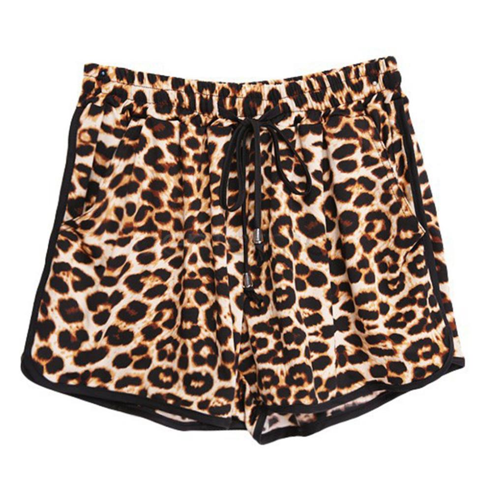 Sexy Leopard Printed Mini Shorts-women-wanahavit-L-wanahavit