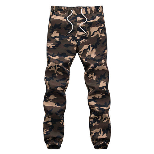 Load image into Gallery viewer, Camouflage Military Harem Pants-men-wanahavit-Khaki-M-wanahavit
