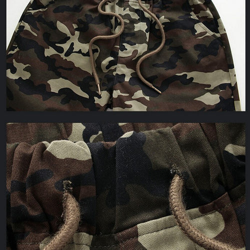 Load image into Gallery viewer, Camouflage Military Harem Pants-men-wanahavit-Green-M-wanahavit
