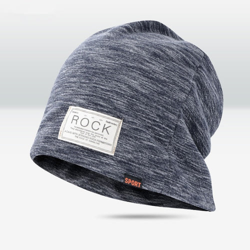 Load image into Gallery viewer, Rock Cloth Cashmere Winter Casual Warm Knitted Beanie-unisex-wanahavit-Navy Blue-wanahavit
