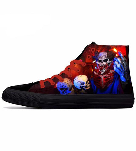 Series 1 Nice Halloween Themed High Top Shoes / 7 Variants-unisex-wanahavit-Style1-5-wanahavit