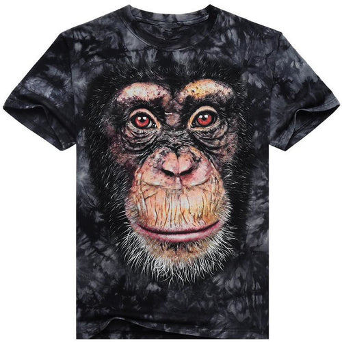 Load image into Gallery viewer, Summer Orangutan Pattern Casual T Shirt-men-wanahavit-M-wanahavit

