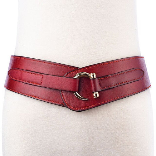 Load image into Gallery viewer, High Quality Elastic Cummerbunds Belt-women-wanahavit-CMYF04 Red-One Size-wanahavit
