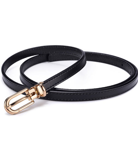 Fashion Genuine Leather Vintage Belt-women-wanahavit-CMND015 Black-95CM-wanahavit