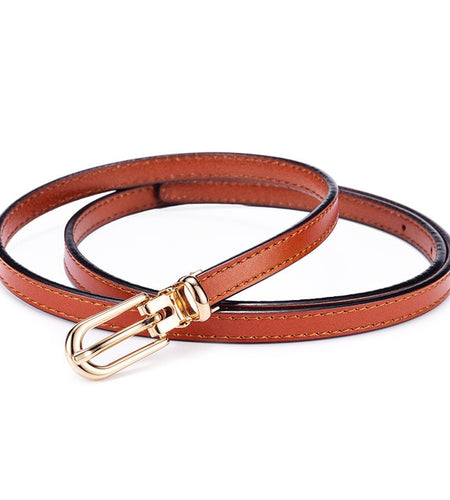 Fashion Genuine Leather Vintage Belt-women-wanahavit-CMND015 Brown-95CM-wanahavit