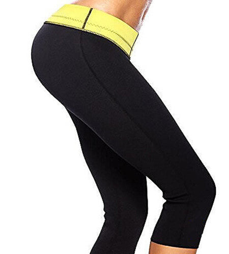 Neoprene Stretch Slimming Control Pants-women fitness-wanahavit-S-wanahavit