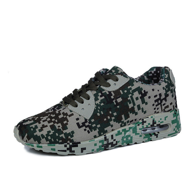 Camouflage Star Style Canvas Casual Shoes for men - wanahavit