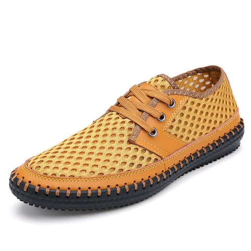 Load image into Gallery viewer, Breathable Summer Fashion Mesh Shoes-men-wanahavit-blue shoes-11-wanahavit
