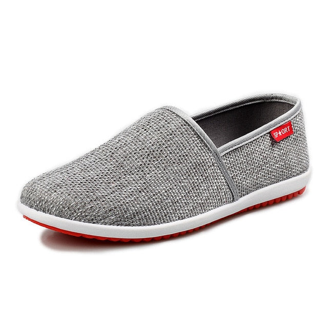 Breathable Hemp Summer Loafers Soft Shoes-unisex-wanahavit-grey-6.5-wanahavit