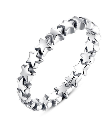 925 Sterling Silver Stars Ring-women-wanahavit-7-wanahavit