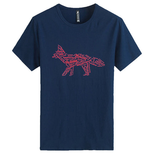 Load image into Gallery viewer, Comfortable Summer Printed Shirt #fox-men-wanahavit-Dark Blue-M-wanahavit
