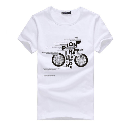 Load image into Gallery viewer, Comfortable Summer Printed Shirt #cycling-men-wanahavit-White-M-wanahavit
