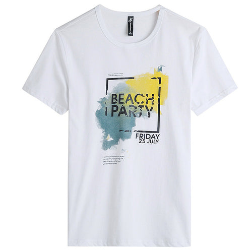 Load image into Gallery viewer, Comfortable Summer Printed Shirt #beachparty-men-wanahavit-White-M-wanahavit
